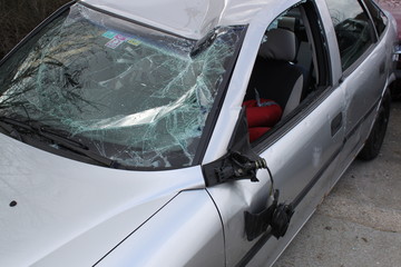 Pkw nach Verkehrsunfall Unfall