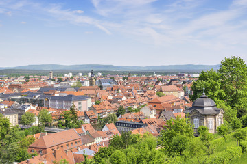 Fototapeta na wymiar Cityscape of Bamberg