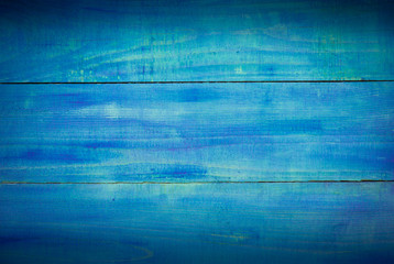Blue wooden background