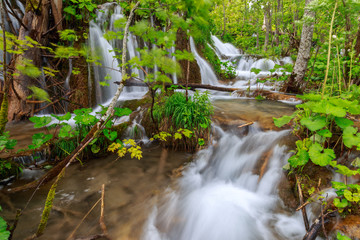 Waterfalls in Plitvice National Park