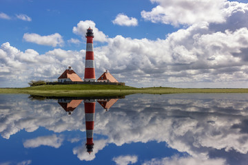 Westerhever an der Nordsee