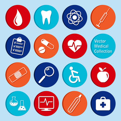 vector collection of medical icons