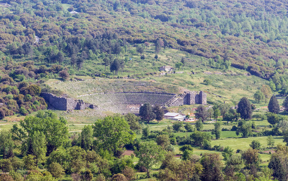 Dodoni ancient theatre, Epirus, Greece