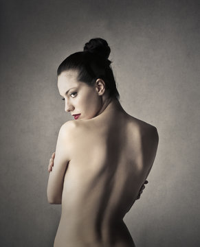 Fototapeta A sensual back