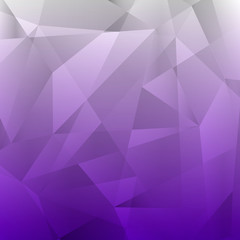 Abstract purple background polygon. vector