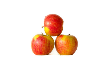 three apples