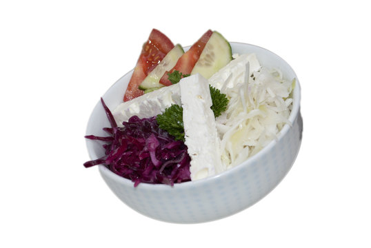 Salat mix, kebab