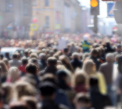 Street crowd