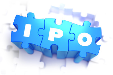 IPO - Text on Blue Puzzles.