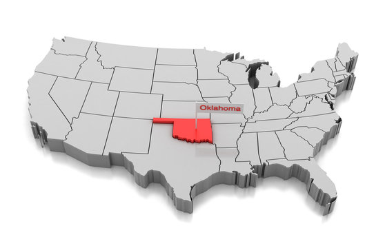 Map of Oklahoma