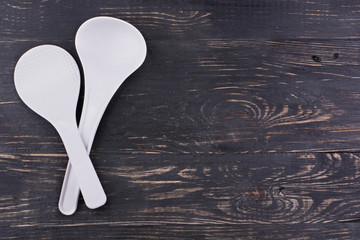 Kitchen ladle and spoon