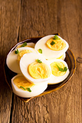 Boiled eggs