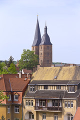 Obraz premium Medieval Town of Altenburg, Thuringia