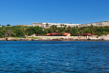 Obraz premium fortress and the calm sea