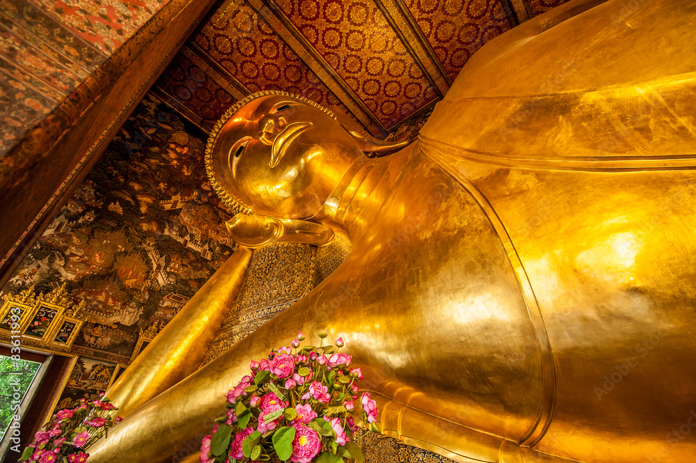 Canvas Prints Reclining Buddha