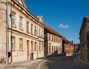 Fototapeta na wymiar Old town of Kuldiga, Latvia