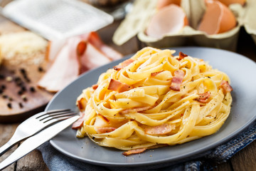 Pasta carbonara