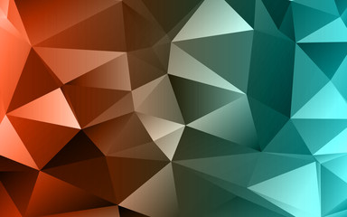 Obraz premium colored polygon background