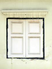 wood window