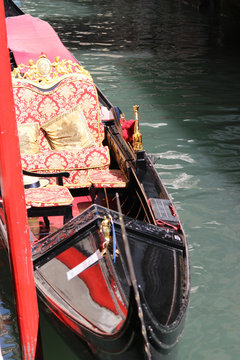Detail of gondola interior
