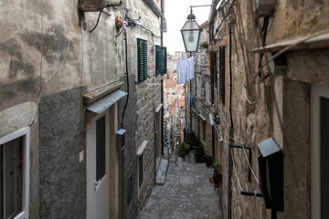 Fototapeta na wymiar Calle de Dubrovnik (Croacia) 