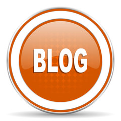 blog orange icon