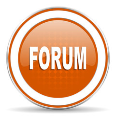 forum orange icon