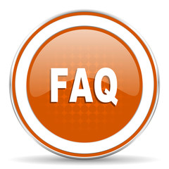 faq orange icon