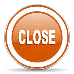 close orange icon
