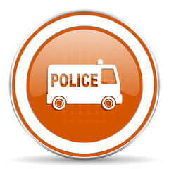 police orange icon