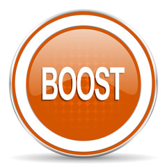 boost orange icon
