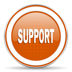 support orange icon