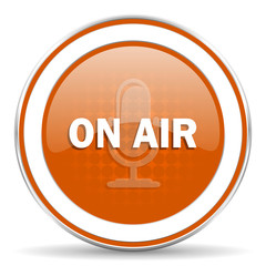 on air orange icon