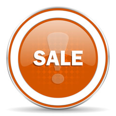 sale orange icon