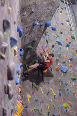 Climbing Tough Section