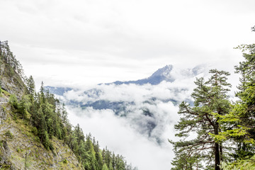 Nebel/Wolken im Gebirge