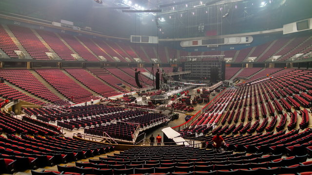 Stadium Cleanup Time-lapse as the next event is prepared.