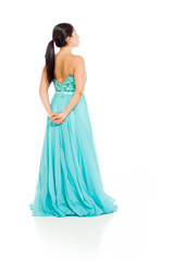 Fototapeta premium Model isolated from behind