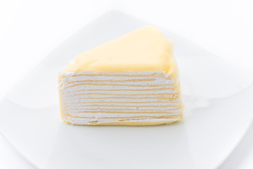 vanilla crape cake