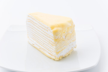 vanilla crape cake