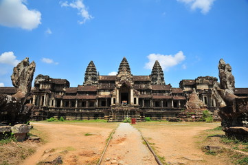 Naklejka premium Angkor Wat Temple of Cambodia