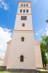 Fototapeta na wymiar Kirchenfassade Liebenwalde