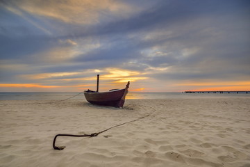 Dawn, Baltic Sea, Ahlbeck (Heringsdorf) Germany