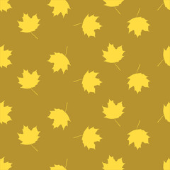 The background of leaves