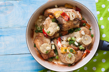 Roasted chicken
