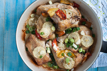 Roasted chicken