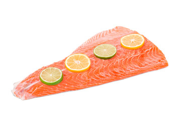 fresh salmon steak