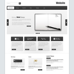 Website Template Vector DEsign
