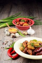 New roasted baked potato