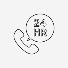 Customer Service line icon